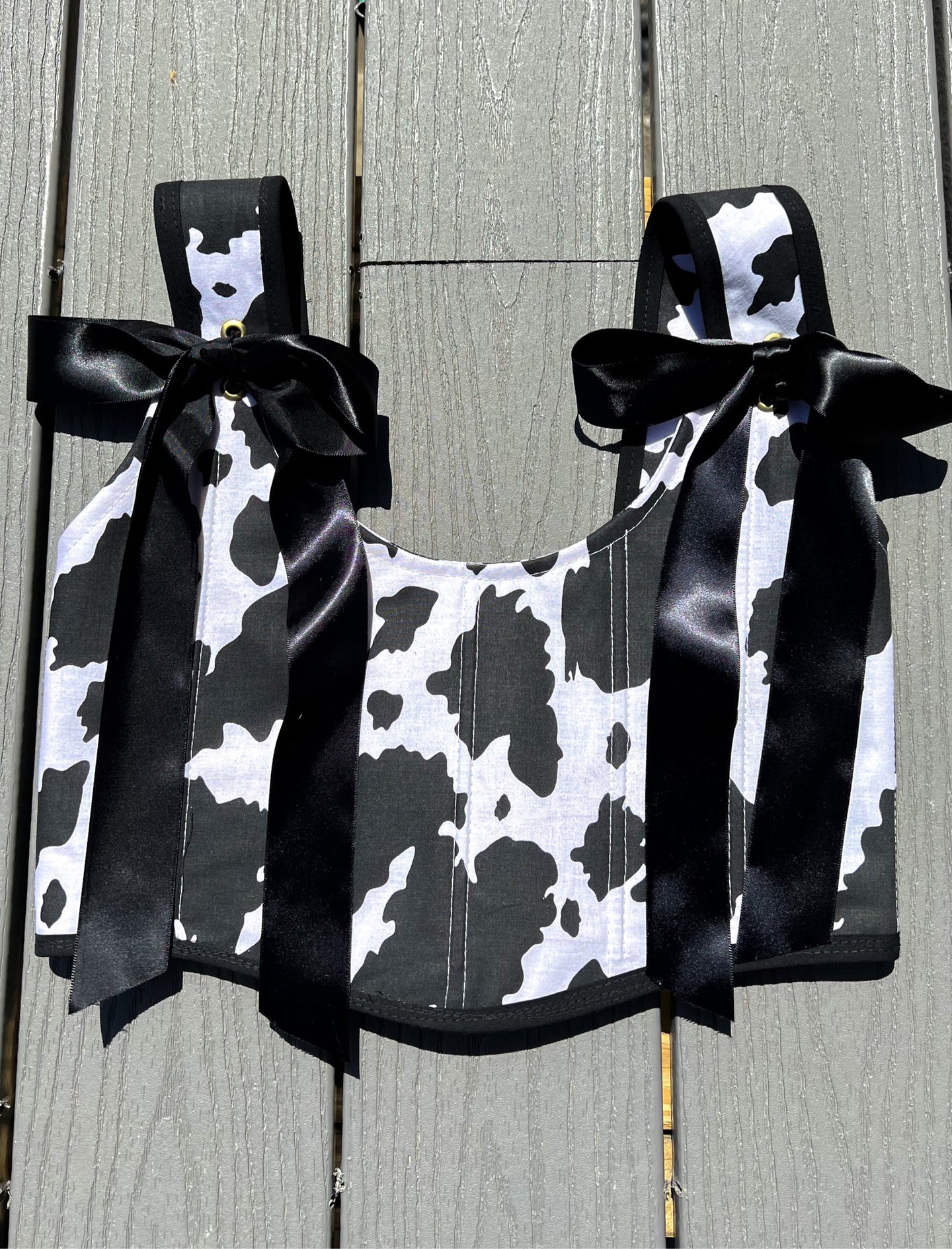 Cowgirl corset (Black ribbon)